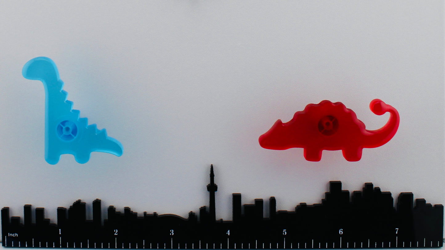 Dinosaur Knobs for Drawers and Cabinet Doors (pack 2)