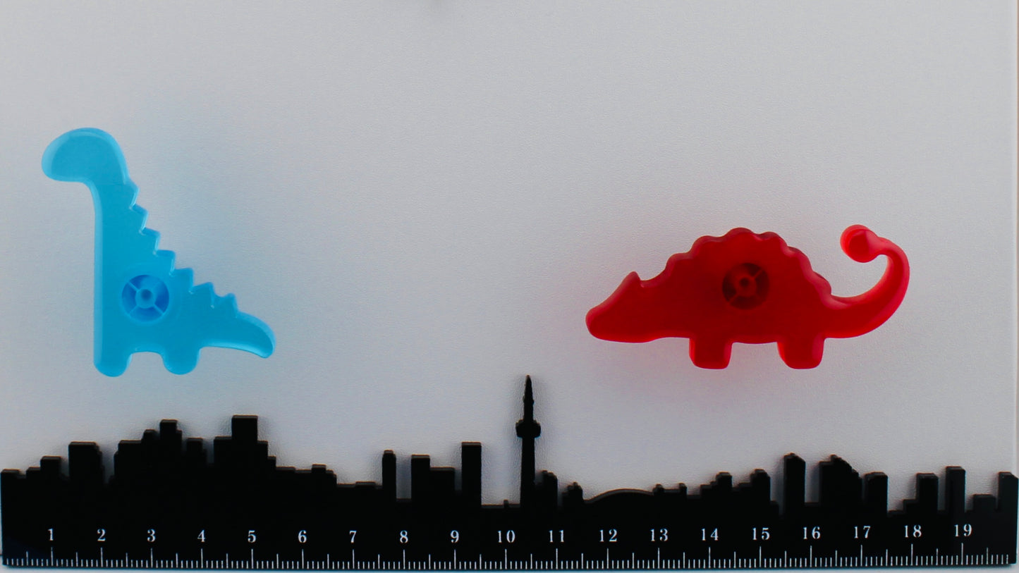 Dinosaur Knobs for Drawers and Cabinet Doors (pack 2)