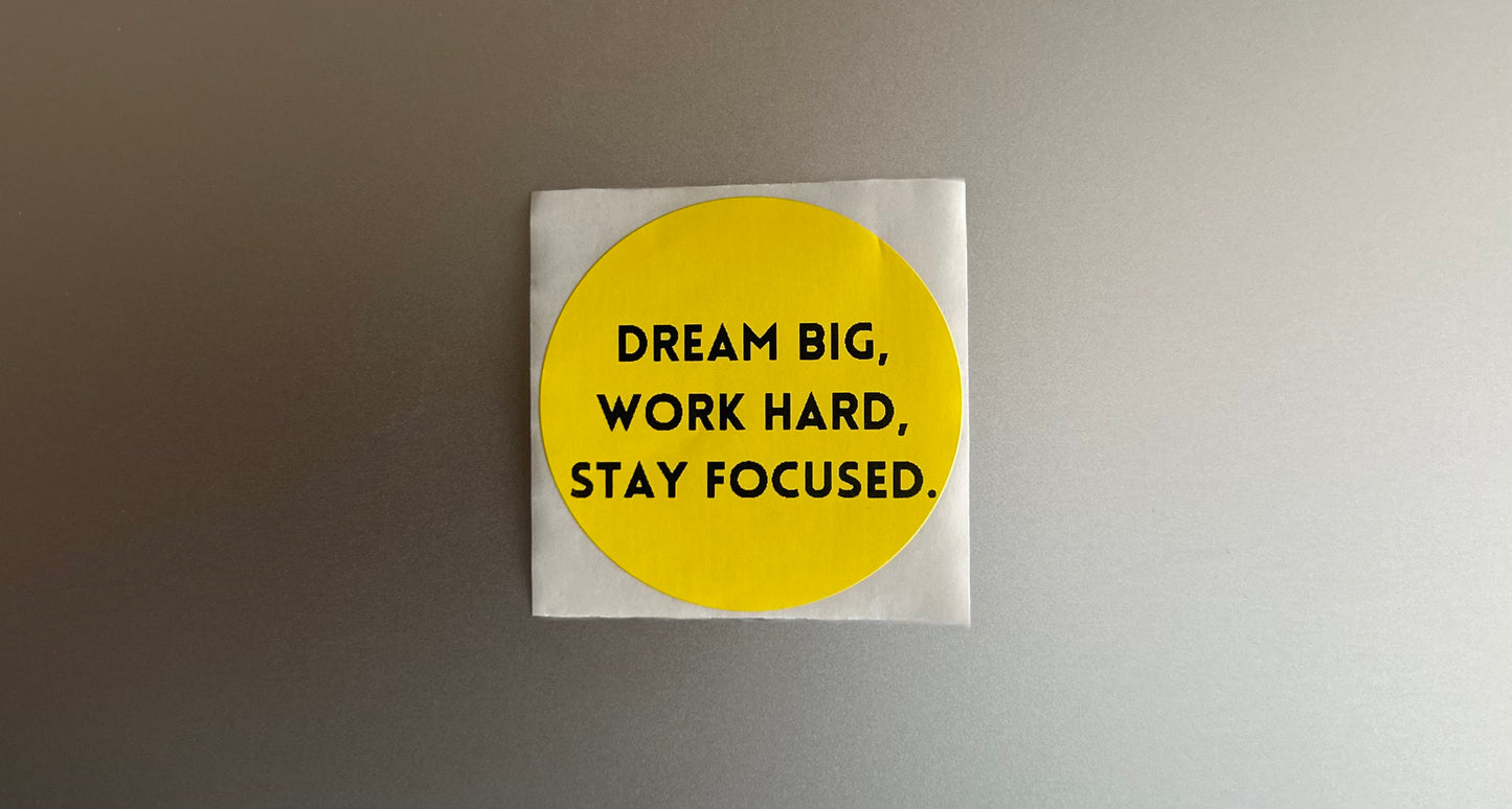 Motivation and Positive Affirmations Stickers (pack 1)