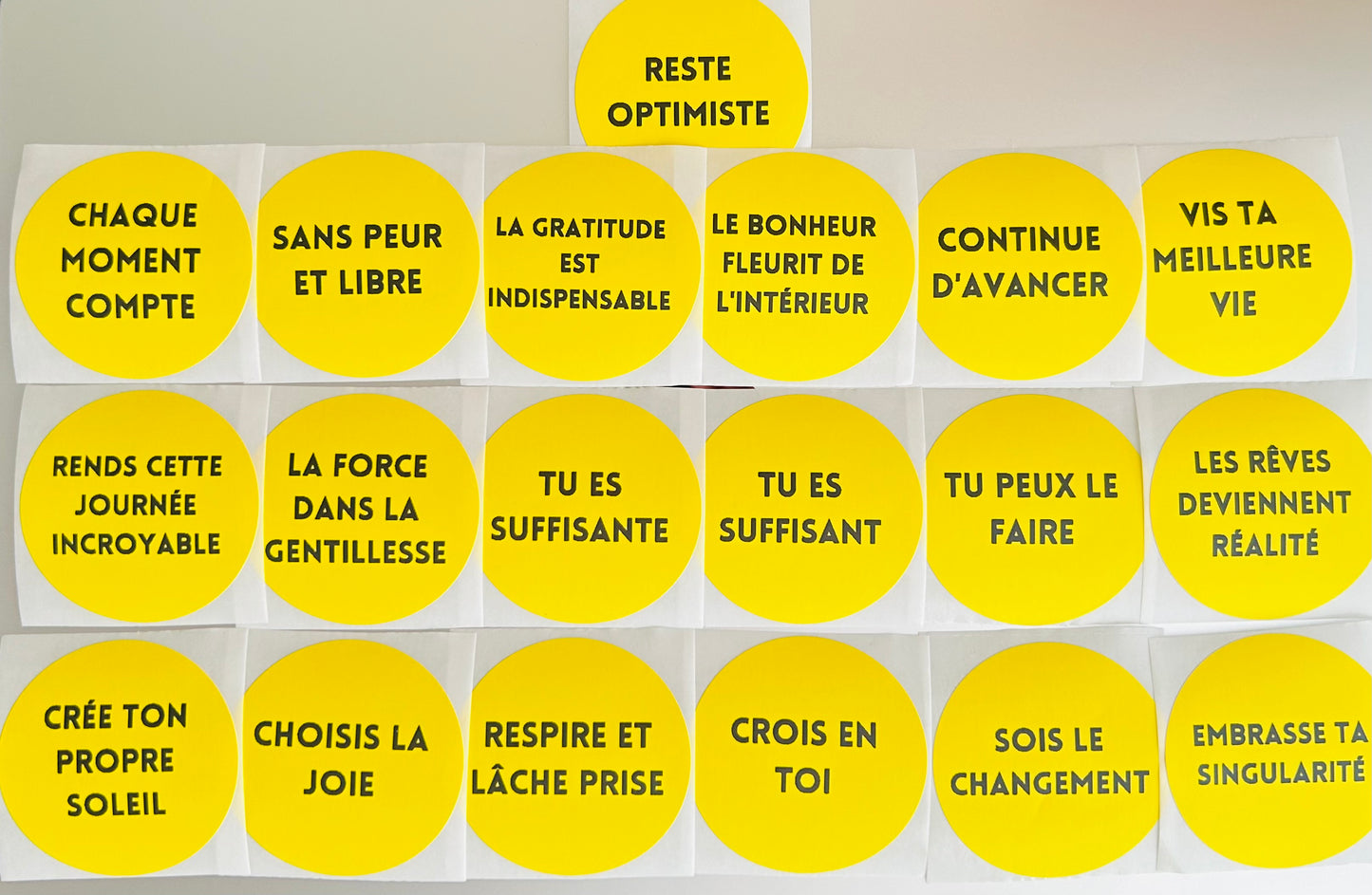 Multilingual Motivation & Positive Affirmations Stickers (pack 3)