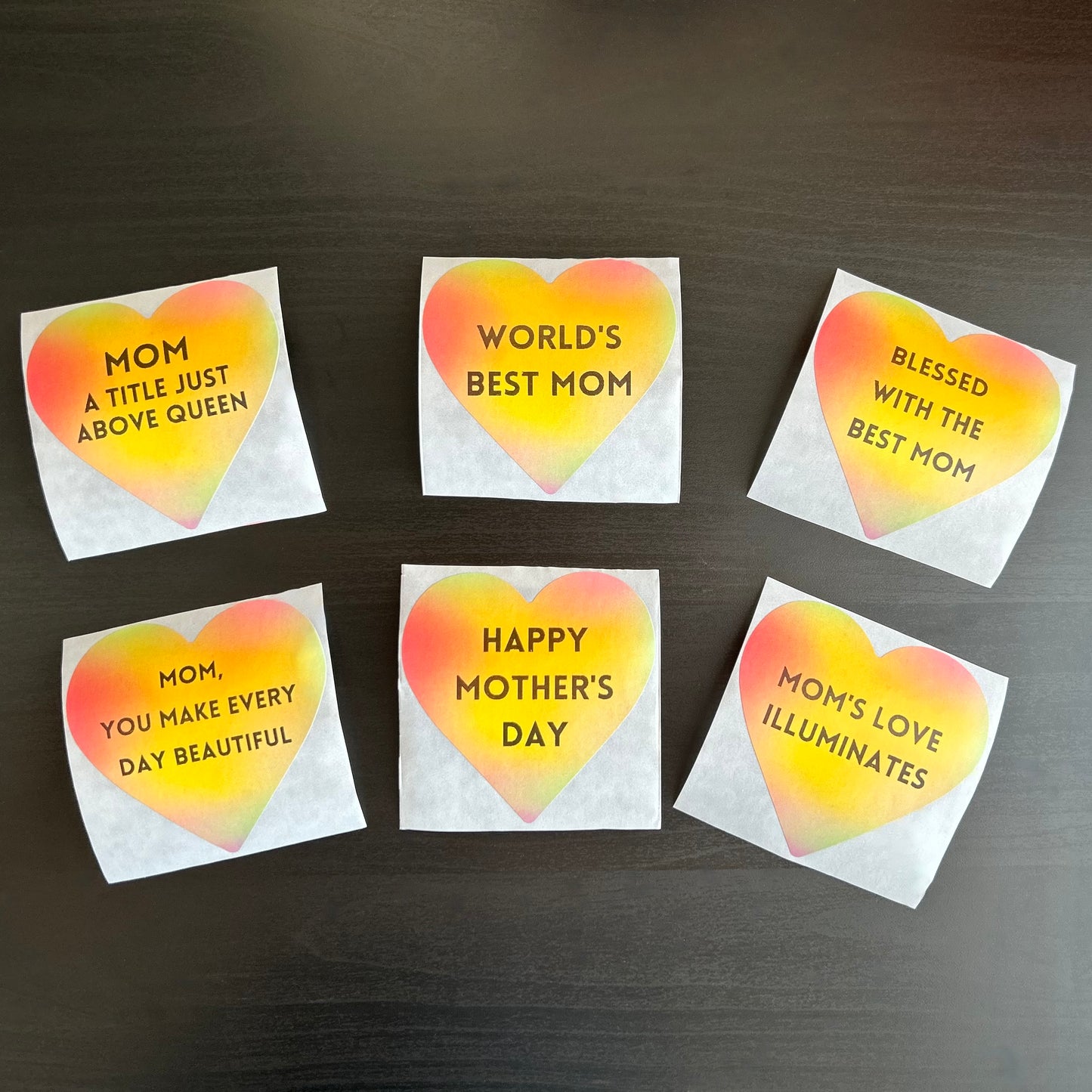 Mother's Day Love, Gratitude, Positive Affirmations Stickers