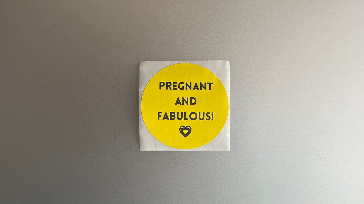 Funny Pregnancy Stickers