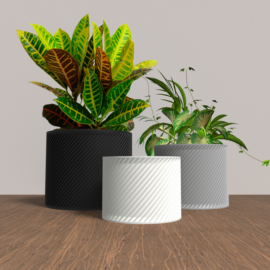 RETORTA Planter Collection - Cylinder Planter. Buy at www.layeredfusion.com.