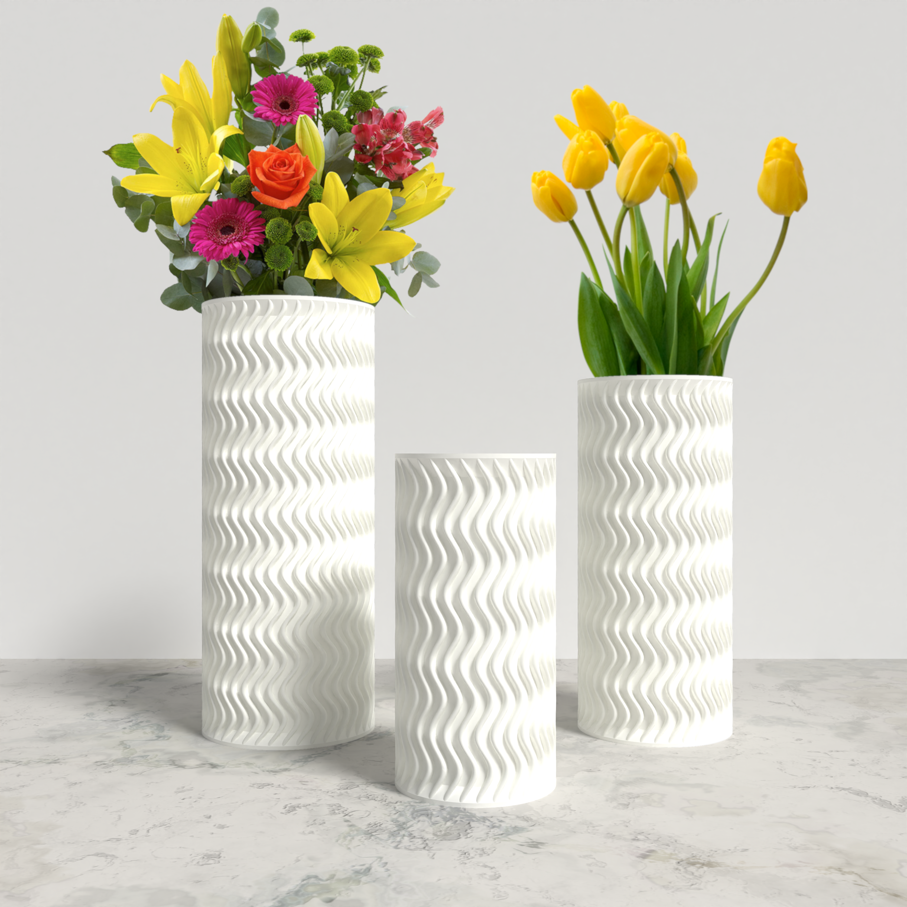 ARCUS Vase Collection - Modern and Minimalist Cylinder Vase gallery image 3