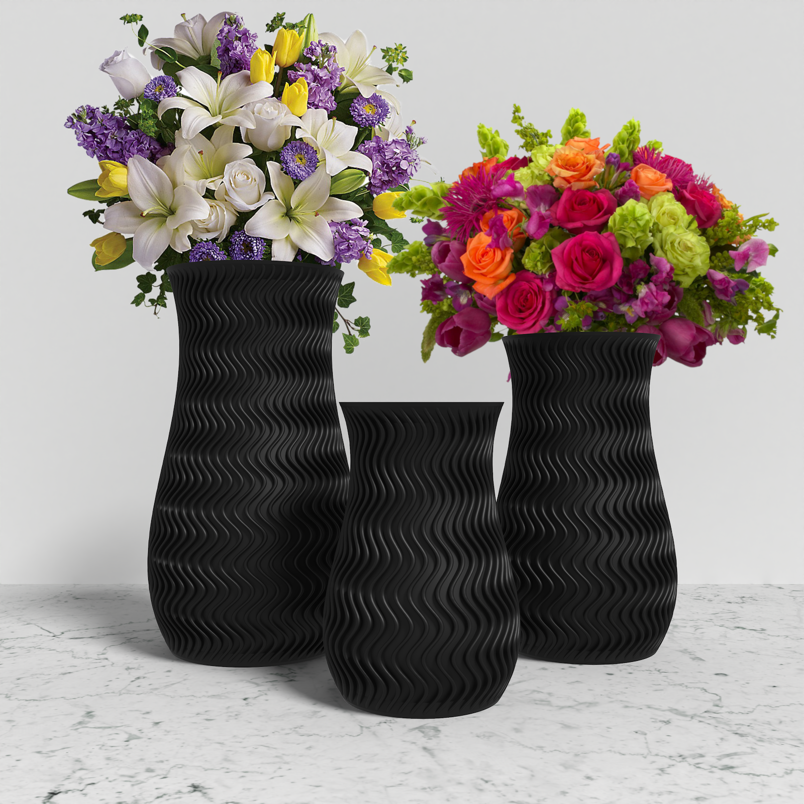 ARCUS Vase Collection - Modern and Minimalist Rounded Vase gallery image 2